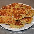 Galettes de pommes de terre aux lardons