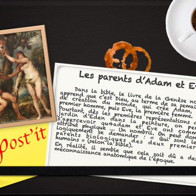  #10 POST'IT, LA MINUTE CULTURELLE DE FAITS INSOLITE ARTISTIQUE (jour des 4 ans)