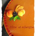 Entremet abricots- crème brûlée 