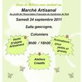 Marché artisanal le 24/09/11 à Colomiers (31)