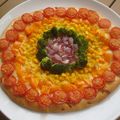 ...Pizza arc en ciel...