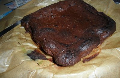 Gâteau au chocolat et beurre de cacahuètes