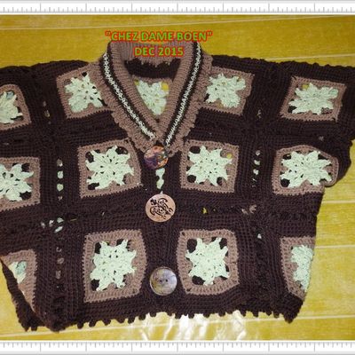 CARRE GRANNY MENTHE CHOCO