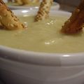 Velouté de panais et topinambour.