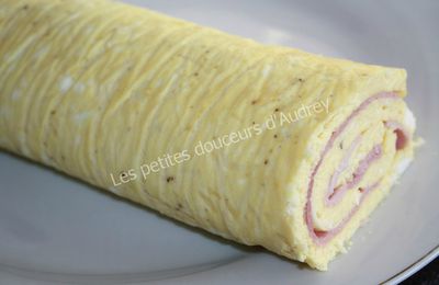 Omelette roulée