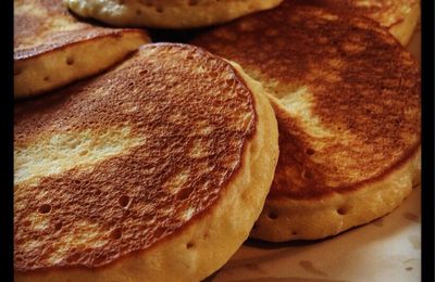 Des pancakes épais et bien moelleux 