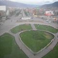 Rond-point à Cuzco (Pérou)