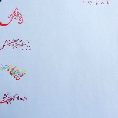 Papier à lettre printanier