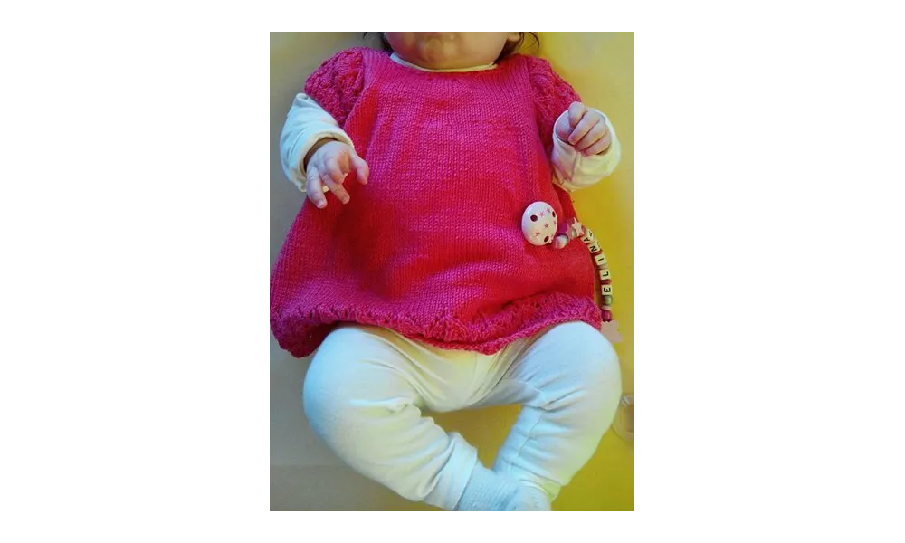 petite tunique en tricot (6 mois)