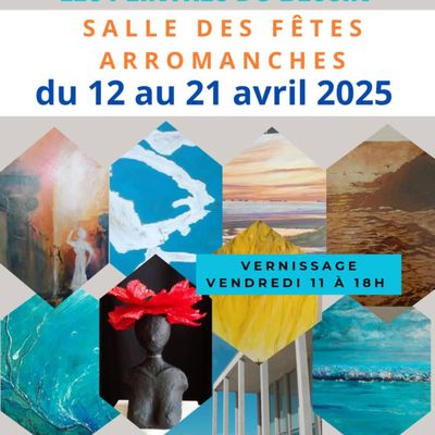 Exposition à Arromanches (14),à la salle des fêtes, du 12 au 21 avril 2025