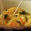 Crevettes à l'espagnole