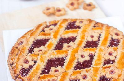 Tarte des Alpes revisitées... Framboise - Noix de coco (pâte sablée au petit épeautre et coco)