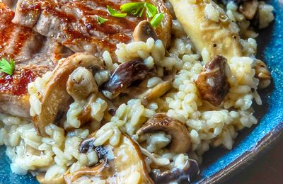 Risotto aux champignons