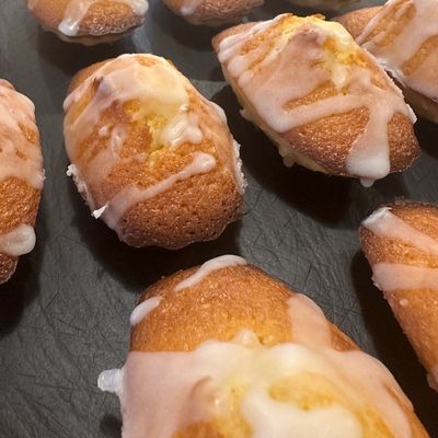 Madeleines au citron bergamote