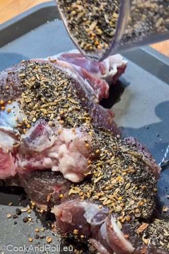 Agneau séché au frigo facile