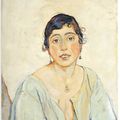 Hodler.F. Portrait einer Frau, 1884-1890, Wallraf-Richartz-Museum- Köln.