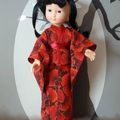 Moi aussi j'ai participé au SAL pour faire un kimono pour les Chéries, voici enfin la photo :