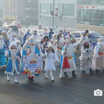 Un Père Noël blanc pour la Mongolie