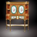 Sotheby's to Auction Very Rare Secrétaire with Sevres Porcelain Plaques Stamped A. Weisweiler