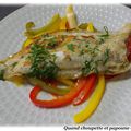 SOLE GRILLEE AUX PETITS LEGUMES