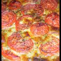 Pizza tomates/mozzarella