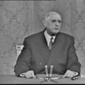 Le conflit Israël Palestine analysé par Charles de Gaulle