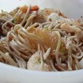 Salade de nouilles soba