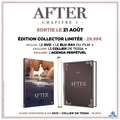 DVD + BLU-RAY du Film AFTER - Chapitre 1 édition Collector limitée