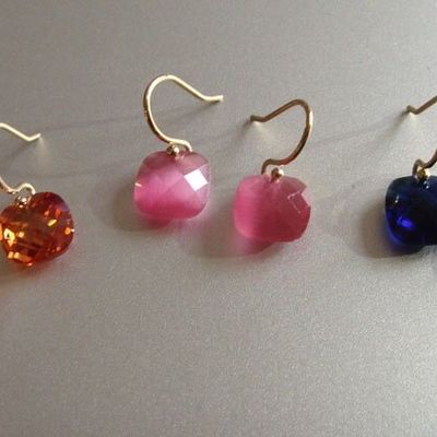 Nouvelles boucles d'oreilles de Little Bee en plaqué or