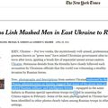 UKRAINE - [Mensonge] Le (double) scandale des photos du New York Times