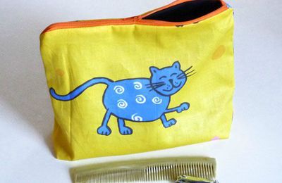 Trousse de toilette "Chats"