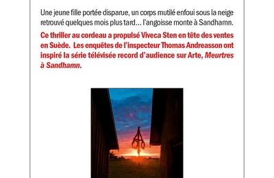 Chronique : " Les nuits de la Saint-Jean " de veca Sten chez Albin michel