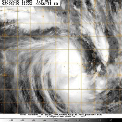 La Polynésie tremble à l'approche du cyclone Oli