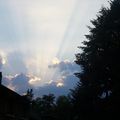 Photo prise avant l'arrivée d'un orage