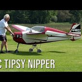 Huge RC Tipsy Nipper -Unique Big Model | Scale 1:1.5 |45kg Flies At Flight Show