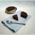 Tartelettes chocolat au 3 poivres & agar-agar