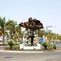 Rond-point à Arrecife (Espagne)