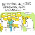 Les victimes des essais nucléaires enfin indemnisées -Remy Cattelain- 24/03/09