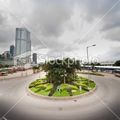 Rond-point à Hong-Kong (Chine)