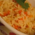 Riz aux carottes, façon Elvira