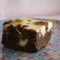 Brownie-cheesecake au citron