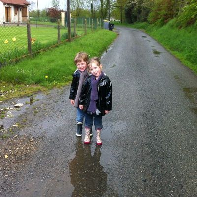 Bottes de pluie... en Normandie