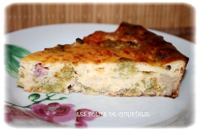 Quiche chou-fleur brocolis