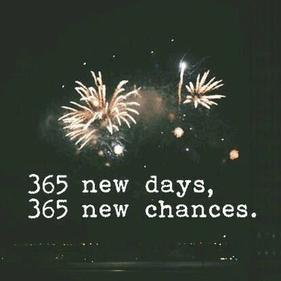 365 NEW DAYS...