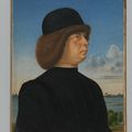 Jacometto (Jacometto Veneziano), Portrait of Alvise Contarini(?); (verso) A Tethered Roebuck, ca. 1485–95