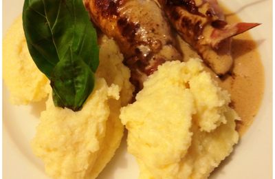 *Saltimbocca de veau, polenta crémeuse*