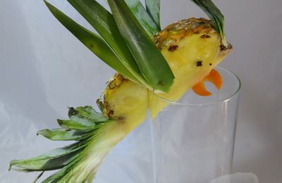 Perroquet ananas