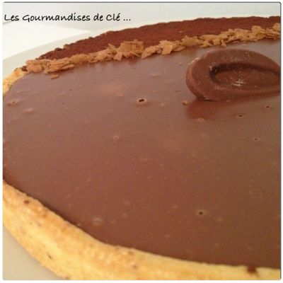 Tarte noisettes / Chocolat au lait