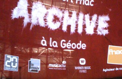 [ Archive | Concert Fnac à la Géode | Compte rendu ]