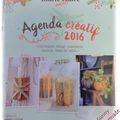 Mon agenda créatif ~ présentation + mes réalisations (semaines 1 et 2)